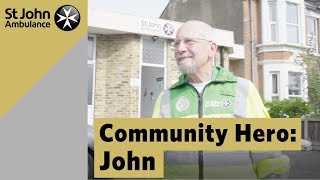 Community Hero: John - St John Ambulance Everyday Heroes Awards