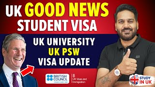 Good News! UK Student Visa Update: UK University, PSW, UK Visa Update | Study in UK