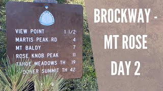 TRT Section Hike 2020 | Brockway to Mt Rose