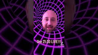 Ore 21:30 circa live su TikTok! Non mancare! #live #tiktok #streamer #streamerita