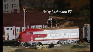 A noisy tale of two Bachmann diesel locos