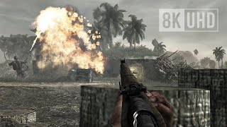 Hard Landing | Ultra Graphics PC Gameplay [8K 4K UHD 60FPS] Call of Duty: World at War