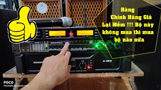 Dàn karaoke gia đình nanomax âm thanh quá hay chỉ 13tr liên hệ 0906915677