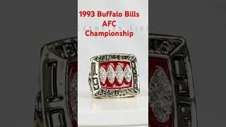 1993 Buffalo Bills AFC Championship Ring www.qxrings.com