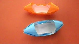 Simple Origami : Lesson 77 - Motorboat