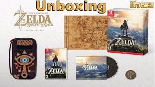 THE LEGEND OF ZELDA BREATH OF THE WILD SPECIAL EDITION - UNBOXING