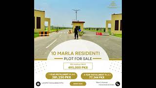 10 Marla Residential Plot for Sale in Shaheen Villas Sheikhupura#besthousing #foryou #trendingshort