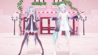 【MMD】drop pop candy『YYB式初音ミク』『Sour式初音ミク』