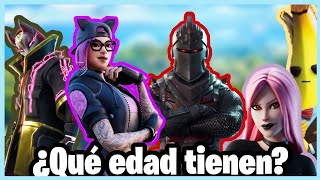 ¿Qué edad tienen las skins de Fortnite? | EXPLICACIÓN