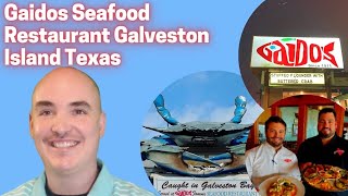 Gaidos Seafood Restaurant Galveston Island Texas - Gaidos Review Food Taste Test