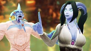 Finding a Draenei Wife in Goldshire Inn | WoW Roleplay