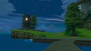 Zelda The Wind Waker HD │ ASMR / Sleep Aid │ Windfall Island night ambience