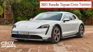 New #PorscheTaycanCrossTurismo 2021| #CRUXAUTOMATION | INdetail