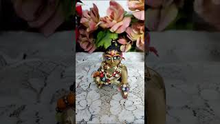 Garmi ki vajah se Kahana Rahega sirf nikkar mein#laddu gopal#sorts # Jay Shri Krishna🙏🙏🌸🌸