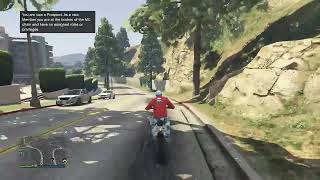 GTA 5 STUNTS | BIKE WALLRIDE #shorts