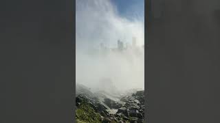 View of American Falls from Crows Nest #shorts #niagarafalls #americanfalls  #niagara