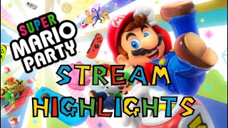 Super Mario Party! New maps and items! [Stream Highlights]