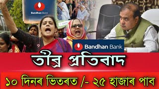 Microfinance Loan relief scheme 2021 / Bandhan Loan relief scheme 2021 news / microfinance news