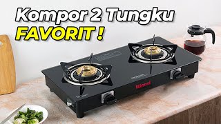 5 Pilihan KOMPOR GAS 2 TUNGKU TERBAIK 2024! Gas HEMAT Memasak Lebih CEPAT