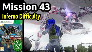 Earth Defense Force 2025 - Mission 43 - Inferno Difficulty - Solo Ranger - (Xbox 360/Xbox Series X)