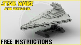 LEGO TUTORIAL | Star Wars | Imperial Star Destroyer - 1/6000