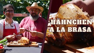 HÄHNCHEN A LA BRASA vom Asado Grill