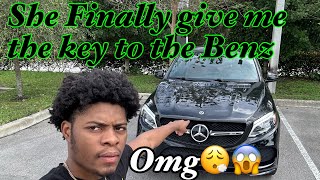 🔴SHE FINALLY GIVE ME THE KEY TO THE BENZ😮‍💨🫢