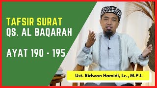 Tafsir al Qur’an surat al Baqarah ayat 190-195📂Kajian Ahad Pagi (KAP)🟢Ayat Tentang Prinsip Perang #1