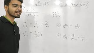 IPU LEET | lpu lee Maths | Maths for ipu leet | partia fraction maths ipu leet