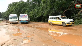 Fait du jour: Boulevard Lt Gnl Adolphe Nshimirimana en état de délabrement avancé