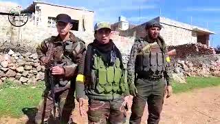 فرقة الحمزة - الكومندوس السوري من داخل قرية  حجيكانلي المحررة من تنظيم PYD