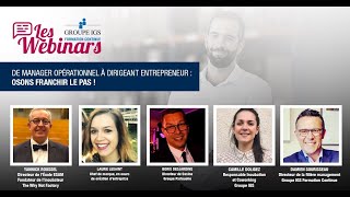 [WEBINAR] De manager commercial à dirigeant entrepreneur : osons franchir le pas !