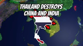 Roblox Rise Of Nations Thailand destroys China and India