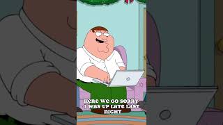 Family Guy: people uses technology for different purposes. This is exactly what I use technology for