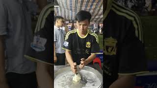 Vietnamese home-made banana ice cream