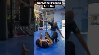 Cartwheel Pass to Arm Bar