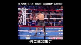 The moment Canelo realise GGG couldn't be rocked