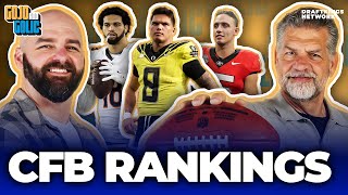 RATING COLLEGE FOOTBALL RANKINGS WITH SMETANA & FITZ + TRADE DEADLINE MOVES | GoJo & Golic | Nov 6th