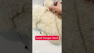 Hanger Hack. #lifehacks #organize #homedecor