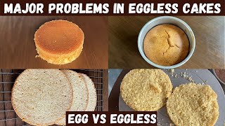 Egg vs Eggless cakes | Problems in eggless cakes | தமிழ் | With English subtitles