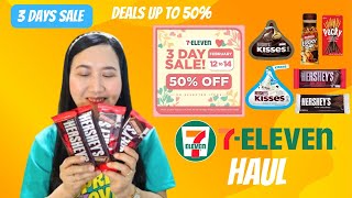 7 ELEVEN 3 DAYS SALE! 50% OFF | SA HALAGANG 499 PESOS ANO ANG NABILI? | Valentines Treats! |