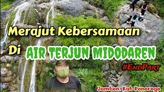 ADA SESUATU❗Di Air Terjun Midodaren Jambon Ponorogo #drone #motovlog