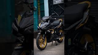 Modified Yamaha MX king 150 2024 Warna kuning hitam #yamaha #mxking  #shorts