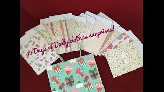 12 days of dolly clothes surprise packs for Pullip Blythe doll