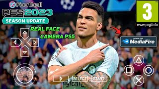 DOWNLOAD EFOOTBALL 2023 PPSSPP BEST GRAPHIC NEW KITS & TRANSFER TERBARU