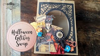 Halloween Paper Gift Bag Swap