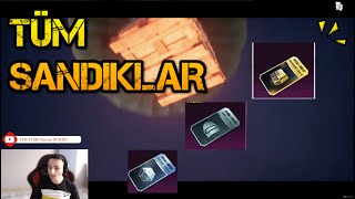 BİRİKTİRDİĞİM BÜTÜN SANDIKLARI AÇTIM / M4 BUZ ? - PUBG MOBİLE