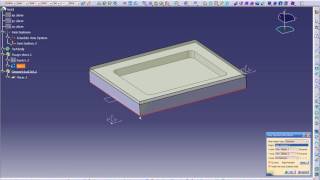 Catia V5 Tutorial - sample of toolpath