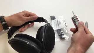 How to change headband cushion on Sennheiser HD600