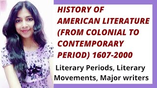 History of American Literature | American Literature | American Literary Periods and Movements